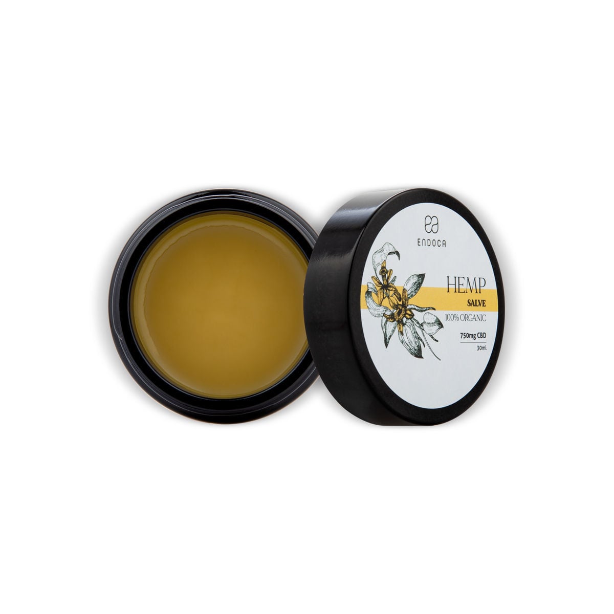 Crema Salve CBD, 250mg, Endoca, Organic, 10ml