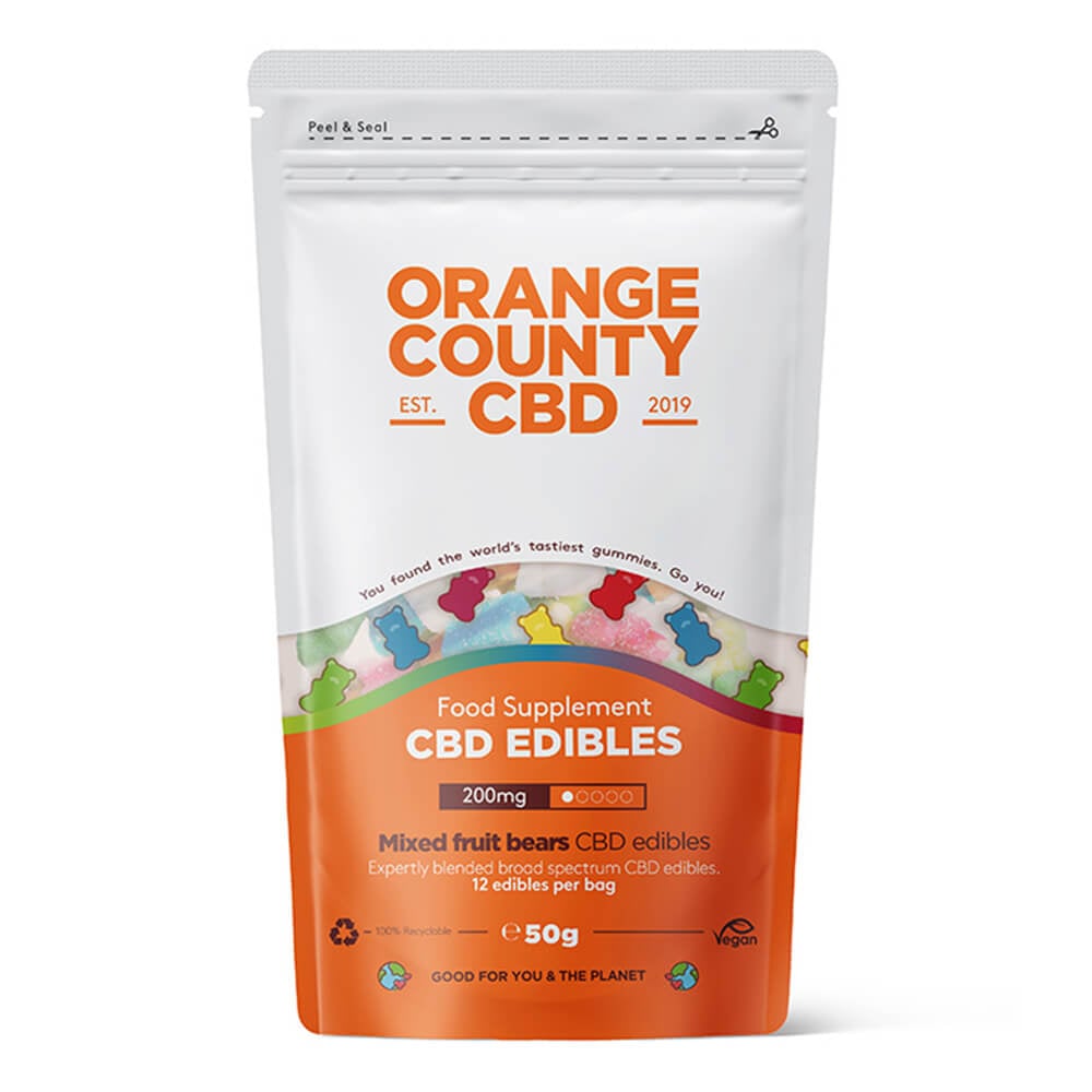 Jeleuri CBD, Orange County CBD, Ursuleti, 200mg