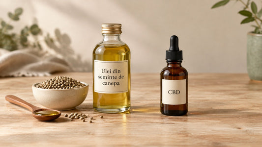 Ulei CBD, ulei de canabis sau ulei de cânepă: care e diferența