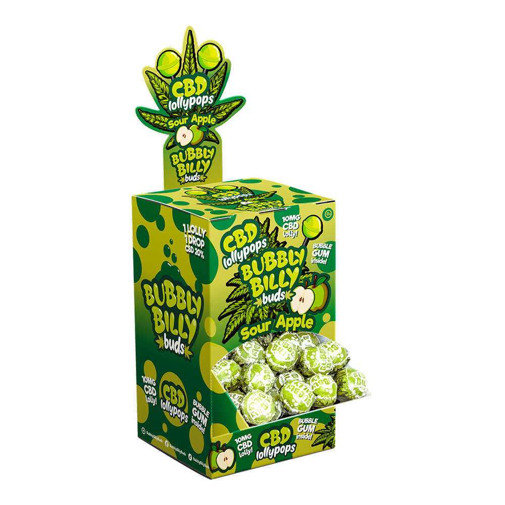 Acadele CBD, Bubbly Billy Buds, Mar Verde, 10mg