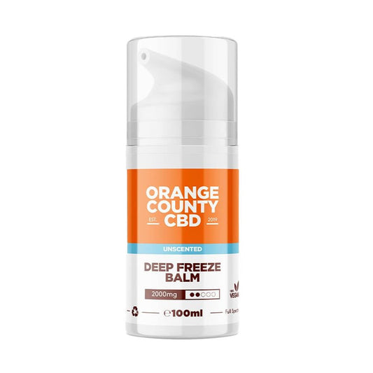 Balsam CBD, 2000mg, Orange County CBD, Deep Freeze Muscle Balm, 100ml