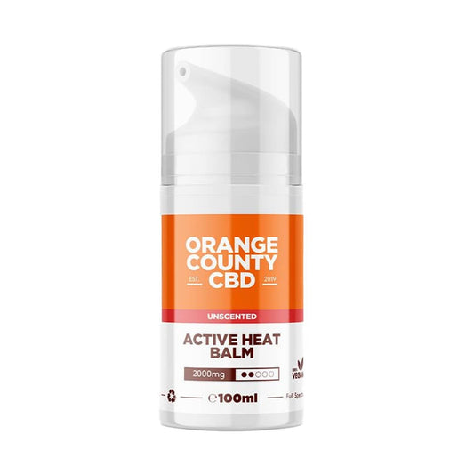 Balsam CBD, 2000mg, Orange County CBD, Active Heat Balm, 100ml