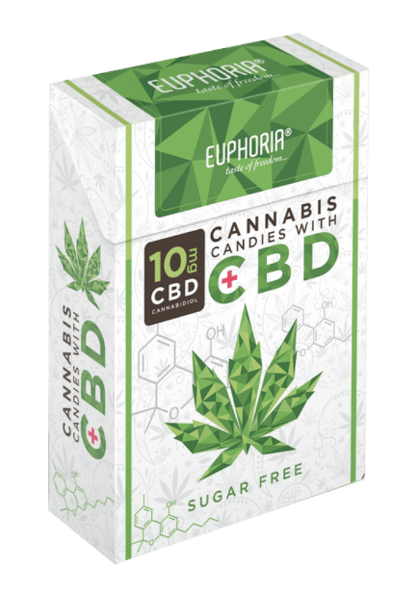 Bomboane CBD 'Euphoria', 10mg, 36g