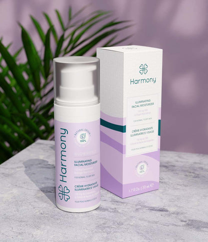 Crema de fata hidratanta CBD, 150mg, Harmony, Glowshield, 50ml