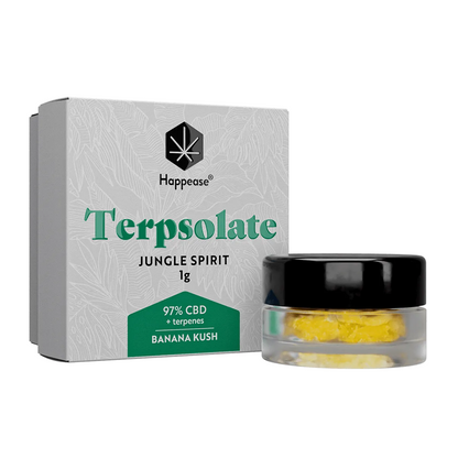 Terpsolate CBD + terpeni, 97%, 1gr, HAPPEASE, Banana Kush
