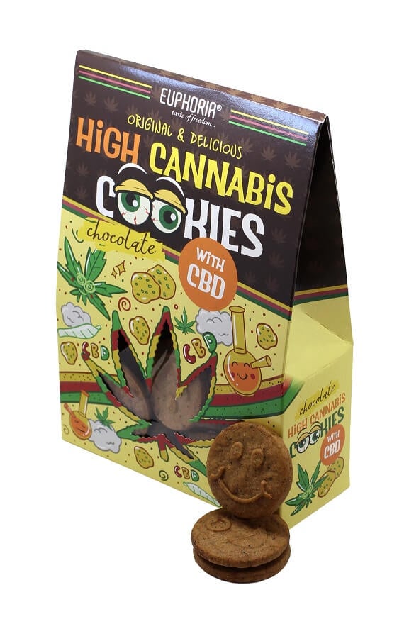 Fursecuri CBD 'Euphoria' Ciocolata, 100gr