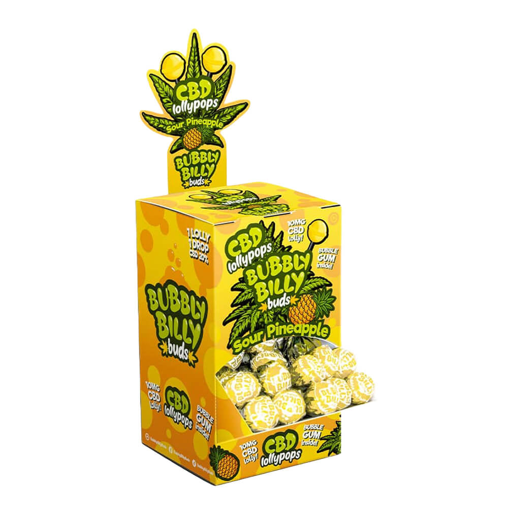 Acadele CBD, Bubbly Billy Buds, Ananas, 10mg