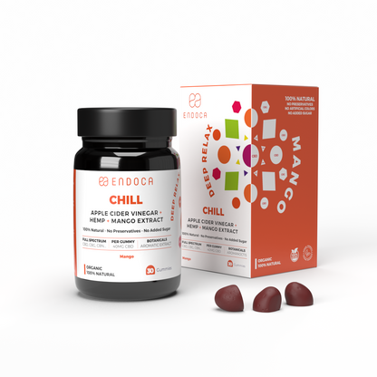 Jeleuri CBD, Endoca, CHILL, Mango, 1200mg