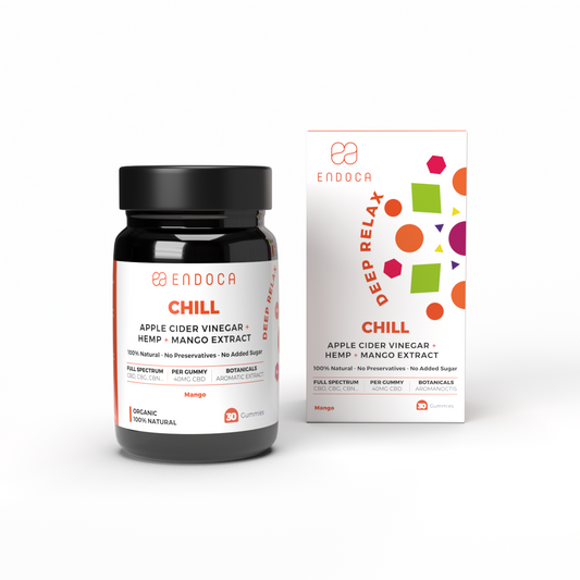 Jeleuri CBD, Endoca, CHILL, Mango, 1200mg