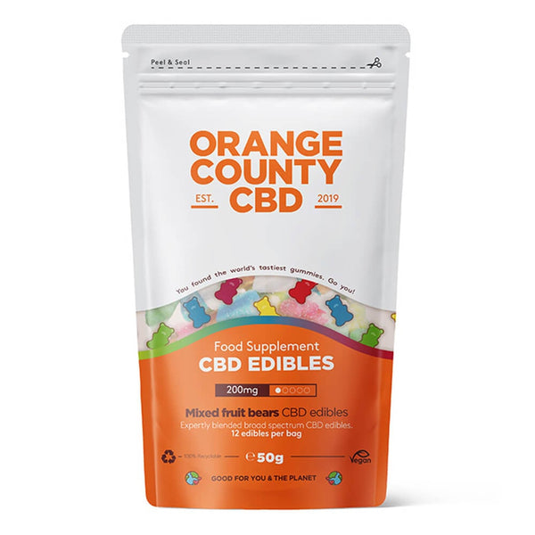 Jeleuri CBD, Orange County CBD, Ursuleti, 200mg