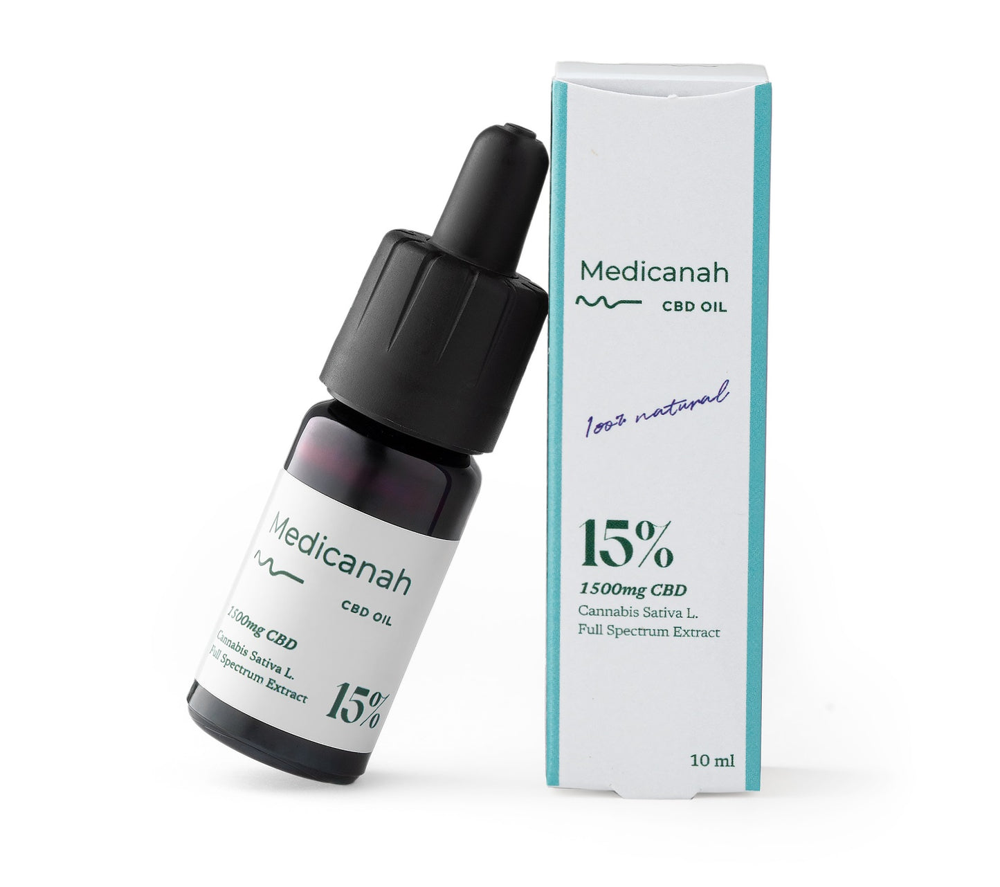 Pachet PROMO 3+1, Ulei CBD 15%, 1500mg, Full Spectrum, Premium, 10ml