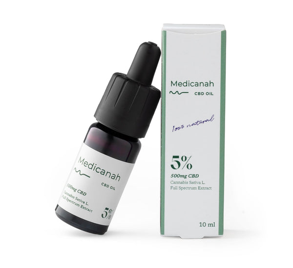 Pachet PROMO 4+1, Ulei CBD 5%, 500mg, Full Spectrum, Premium, 10ml