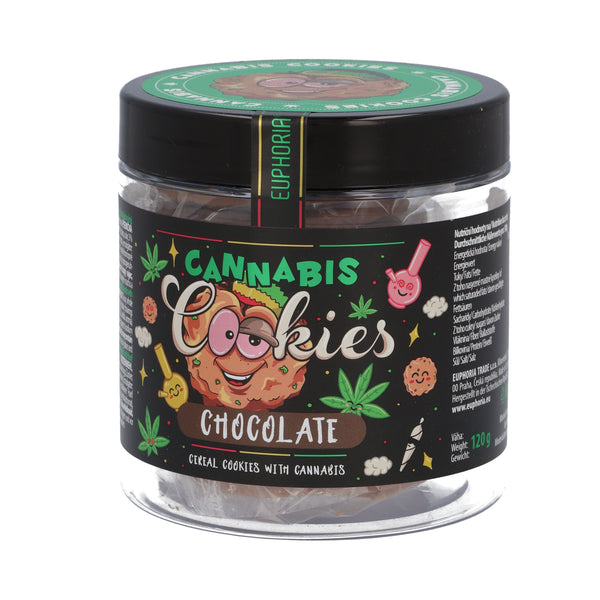 Prajiturele CBD 'Euphoria' Ciocolata, 110gr