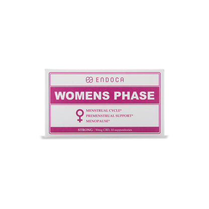 Supozitoare CBD, 500mg, Endoca, Menstruatie, 10 buc