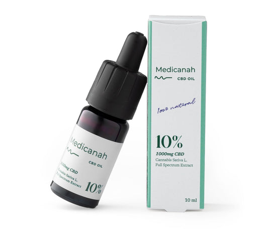 Ulei de Canabis CBD 10%", 1000mg, Full Spectrum, Premium," 10ml