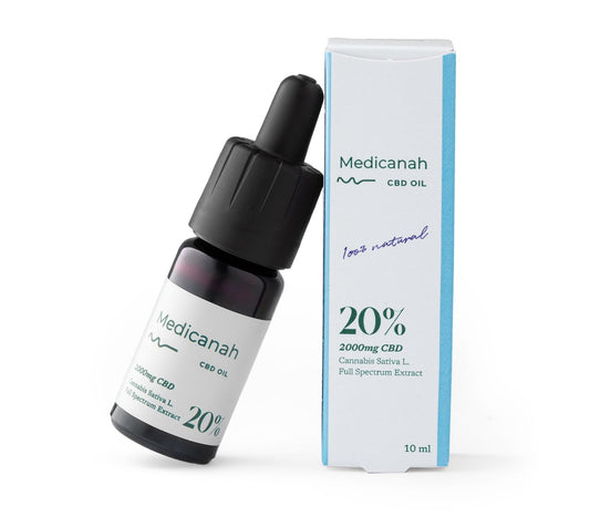 Ulei de Canabis CBD 20%, 2000mg, Full Spectrum, Premium, 10ml