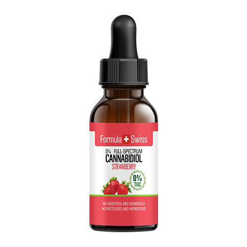 Ulei CBD 3-30%, Premium, Capsuni, 10ml