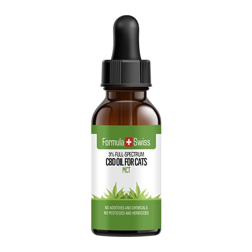 Ulei CBD 3%, 300mg, Premium, Natural, pentru Pisici, 10ml