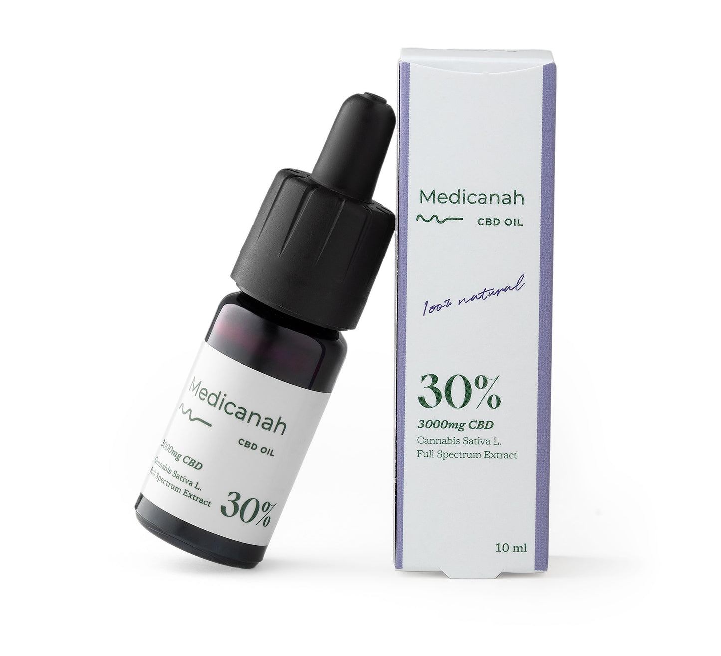 Ulei de Canabis CBD 30%, 3000mg, Full Spectrum, Premium, 10ml