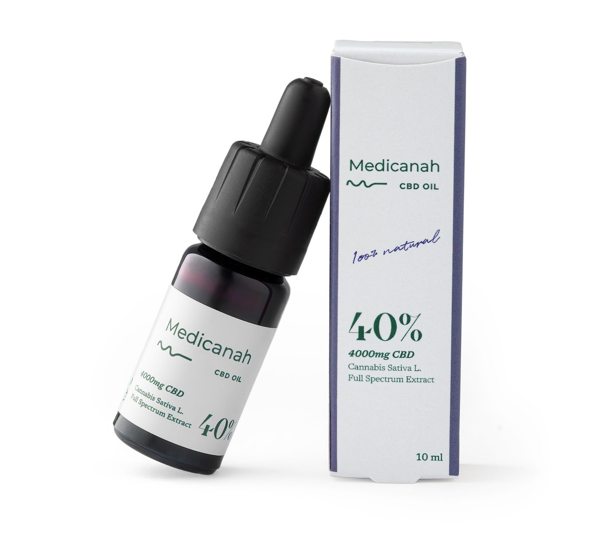 Ulei de Canabis CBD 40%, 4000mg, Full Spectrum, Premium, 10ml
