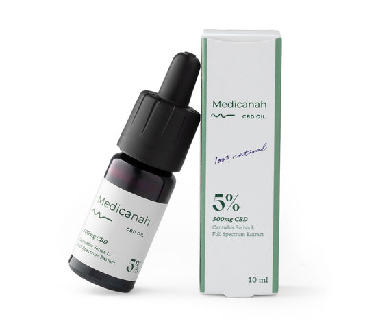 Ulei de Canabis CBD 5%, 500mg, Full Spectrum, Premium, 10ml