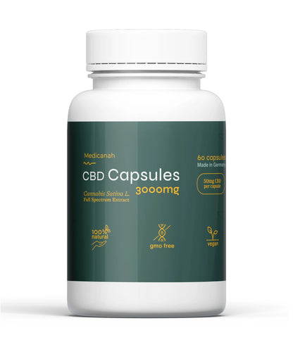 Pachet PROMO 3+1 Canabis Oil Capsule CBD, Full Spectrum, 60 capsule, 50mg (3000mg)