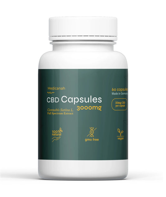 Pachet PROMO 3+1 Canabis Oil Capsule CBD, Full Spectrum, 60 capsule, 50mg (3000mg)