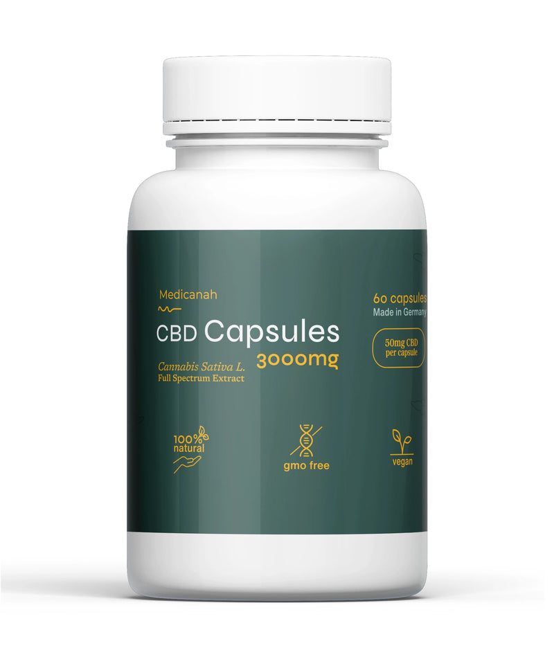 Pachet PROMO 3+1 Canabis Oil Capsule CBD, Full Spectrum, 60 capsule, 50mg (3000mg)