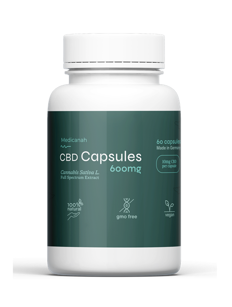 Pachet Promo 4+1, Canabis Oil Capsule CBD, Full Spectrum, 60 capsule, 10mg (600mg)