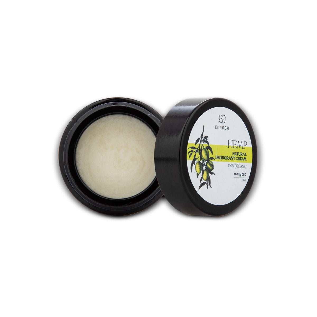 Deodorant CBD, 100mg, Endoca, Organic, 10ml