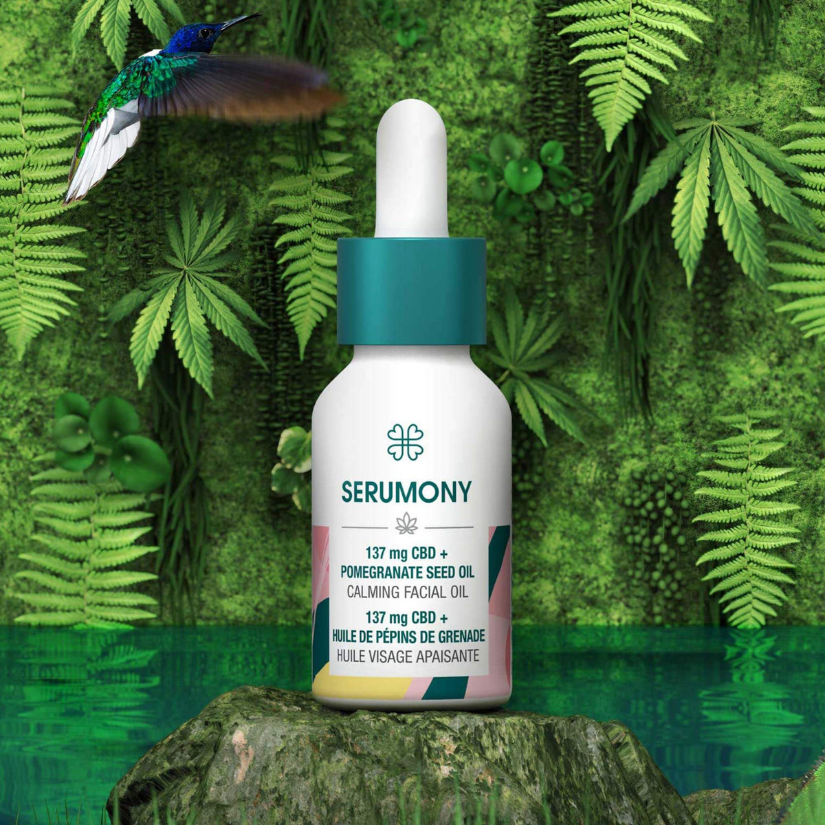Ulei facial CBD, Harmony, Serumony, 15ml
